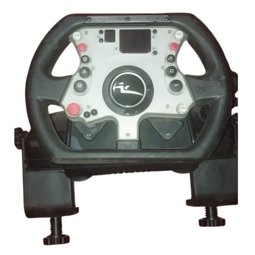 Saitek PC Steering Wheel & Pedals Racing Controller USB Tested Working